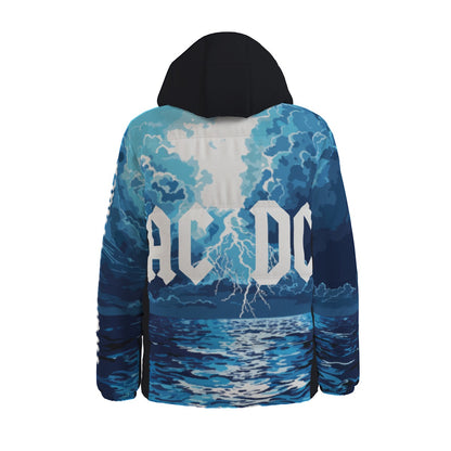 AC/DC Thunderstruck Unisex Puffer Jacket