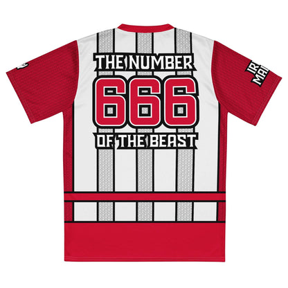 The Number of The Beast - Unisex Sports Jersey