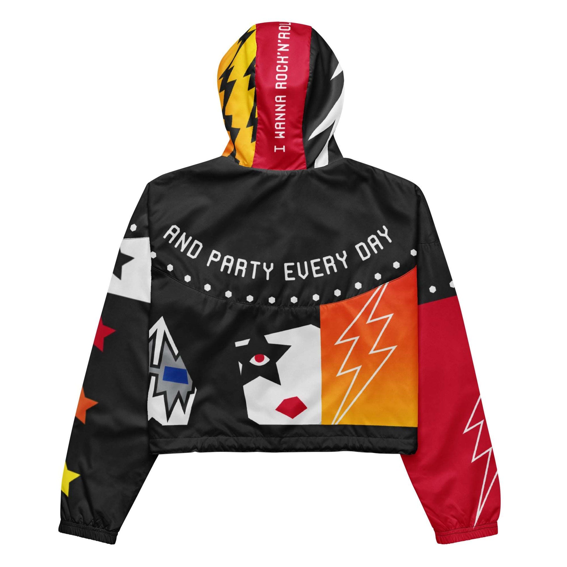 Rock and Roll All Nite - Cropped Windbreaker