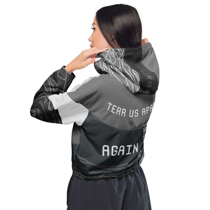 Tear Us Apart - Cropped Windbreaker