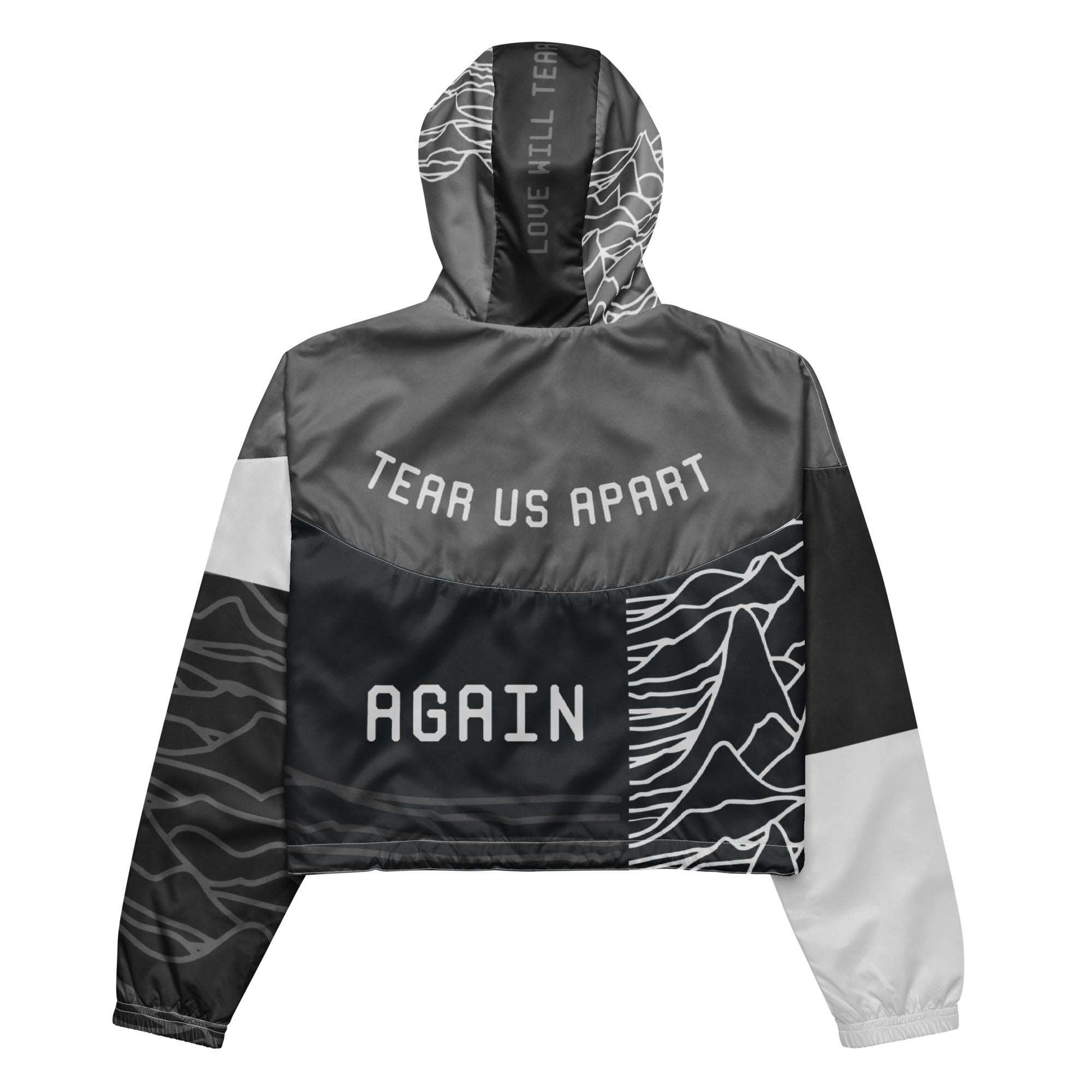 Tear Us Apart - Cropped Windbreaker